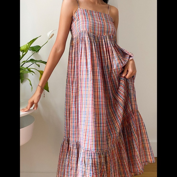 The Great Dainty Dress in Midsumner Plaid - Picture 2 of 5